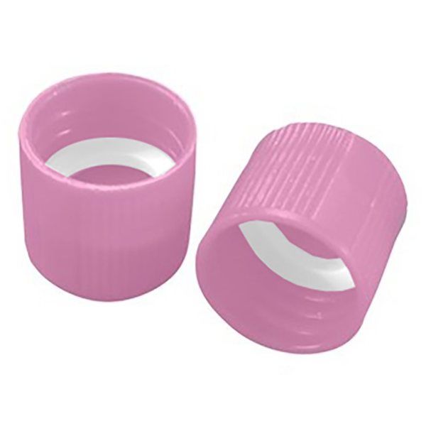 アズワン サンプルチューブ(外ネジ)用キャップ ピンク 1000個入 T502L 1袋(1000個) 3-7005-14（直送品）
