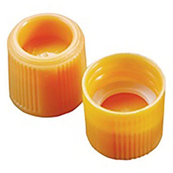 アズワン サンプルチューブ(外ネジ)用キャップ オレンジ 1000個入 T502O 1袋(1000個) 3-7005-15（直送品）