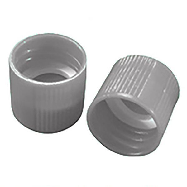 アズワン サンプルチューブ(外ネジ)用キャップ グレー 1000個入 T502GY 1袋(1000個) 3-7005-19（直送品）