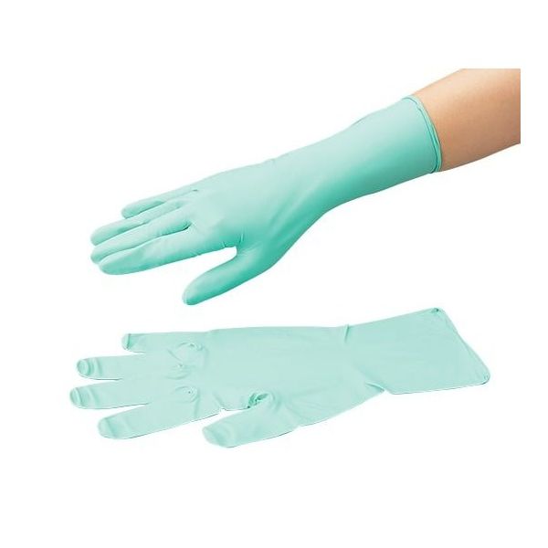 アズワン クリーンノールネオプレン手袋 M 100枚入 3-7075-02 1箱(100枚)（直送品）