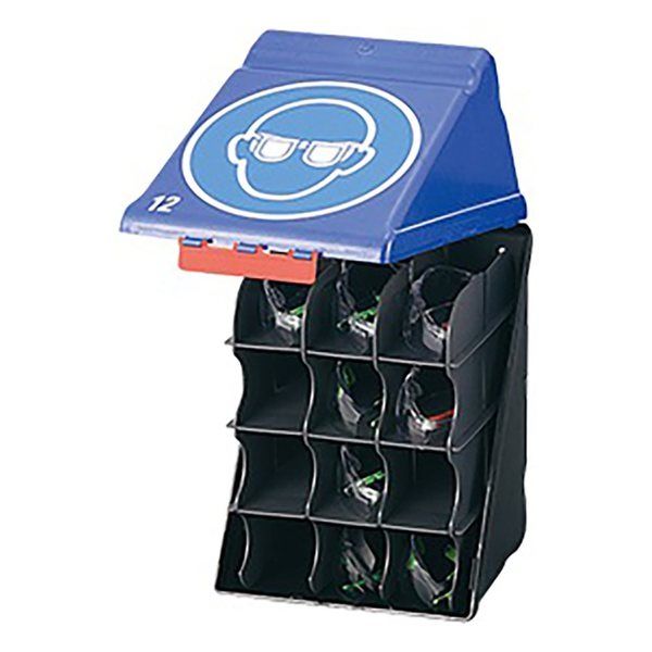 アズワン 保護メガネ用安全保護用具保管ケース ブルー 3-7122-01 1個（直送品）