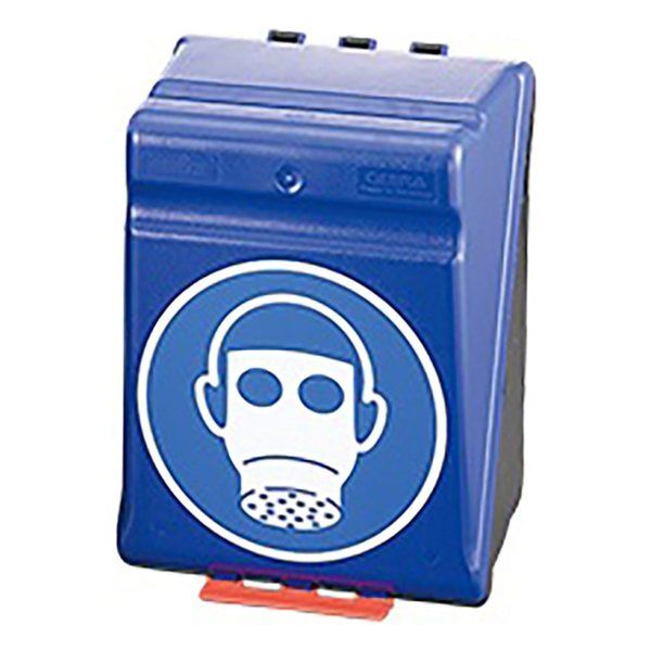 アズワン 防毒マスク用安全保護用具保管ケース ブルー 3-7122-08 1個（直送品）