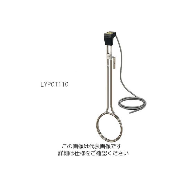 ジャスト チタン製投込みパイプヒーター ストレートタイプ 470mm 7-620-16 1本（直送品）