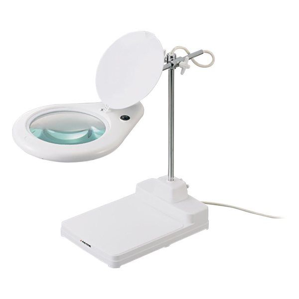 アズワン スタンド式照明拡大鏡 8062D3LED 1台 1-2962-01（直送品）