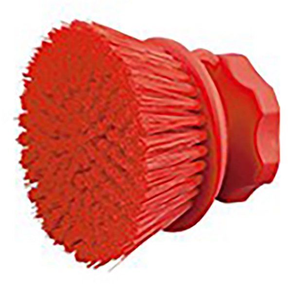 アズワン サニーフーズHACCPブラシ ハンドブラシ 丸型 赤 2-2307-12 1本（直送品）