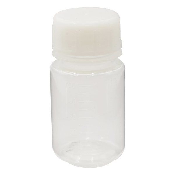 ニッコー・ハンセン フッ素ガスコーティング容器 100mL 1本 1106ー02 JPF-100 1本(1個) 3-7327-01（直送品）