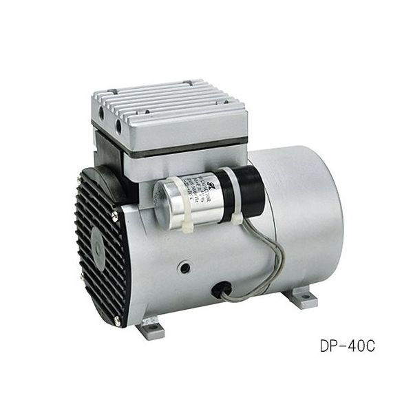 協和産業 オイルフリーコンプレッサー 73L/min DP-120C 1個 3-5120-03（直送品）