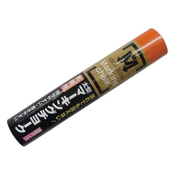 祥碩堂 太型マーキングチョーク 光明丹 朱 1本入 S30025 1本 3-7215-05（直送品）