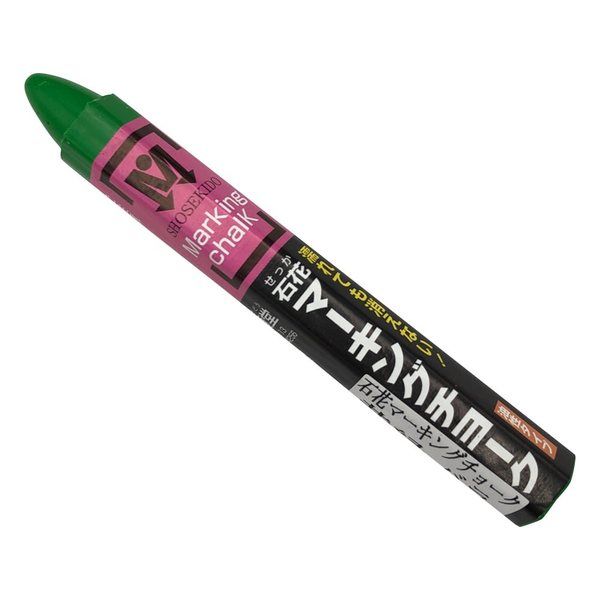祥碩堂 石花マーキングチョーク 黄緑 1本入 S15436 1本 3-7216-12（直送品）