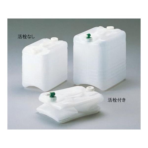 アズワン ラボタン ソフト 活栓無し 10L 4-4035-11 1本(1個)（直送品）