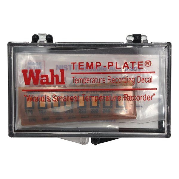 アイピー技研 テンプ・プレート(不可逆性) 8点表示 1ケース(10枚入) 101-8V-176 1ケース(10枚) 61-3815-55（直送品）