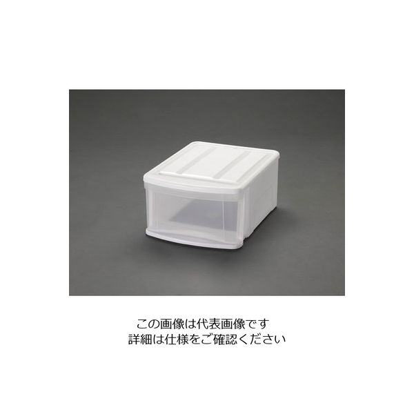 エスコ 355x445x 197mm 引出し式収納ケース(4個) EA506L-76 1箱(4個)（直送品）