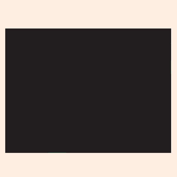 トーアン 黒板無地 ブラック H500×W700 46-307 1台（直送品）