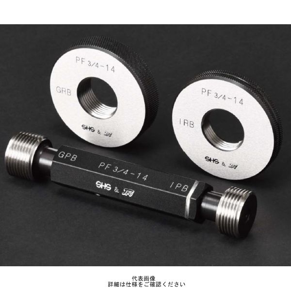 測範社 管用平行ネジプラグゲージ（PF7/8-14） GPBWPB 7/8 1個（直送品）