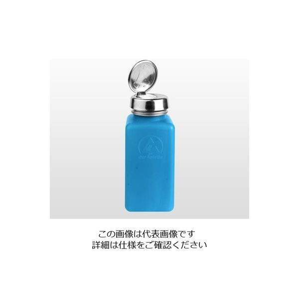 DESCO JAPAN 静電気拡散性ボトル(角型)ワンタッチ 240mL 35284 1個 1-2829-33（直送品）