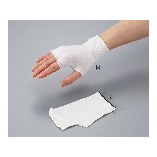 マックス クリーンルーム用インナー手袋 クリーンパック L 指無し 10双入 MT388-CP-L 1袋(10双) 3-5500-02（直送品）