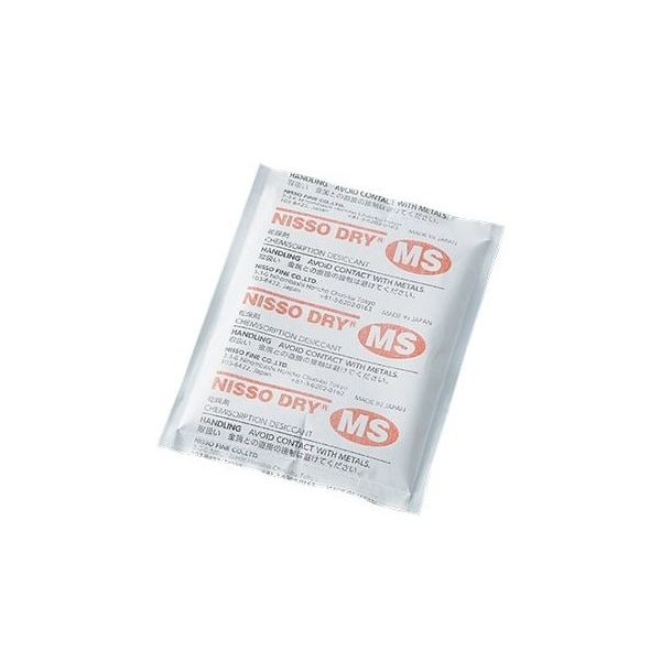 ニッソーファイン 乾燥剤ニッソードライMS(両面吸収タイプ) 5個入 MS-200 1袋(5個) 3-5641-02（直送品）