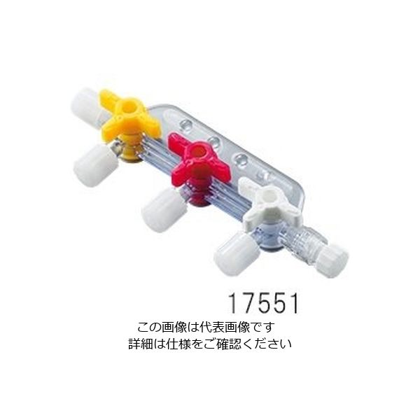 富士システムズ ルアーストップコックマニフォールド メスルアー4個・オスルアーロック1個 3-6164-01 1個（直送品）