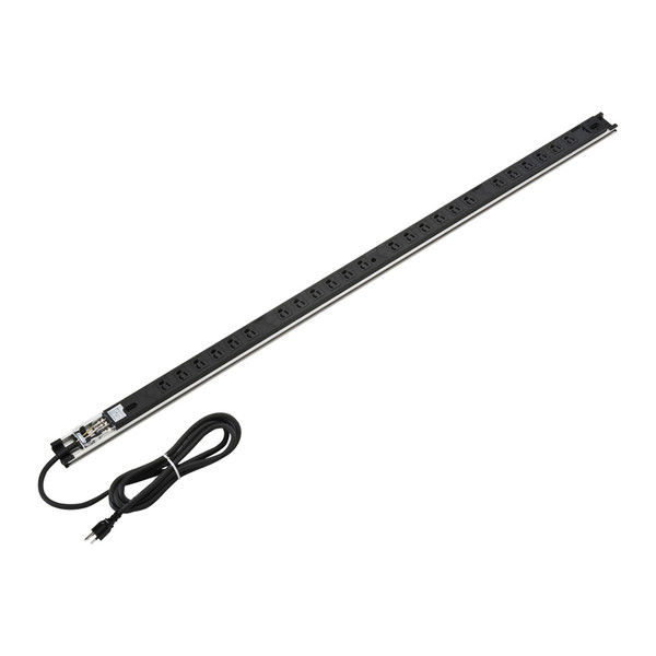 延長コード 電源タップ 3m 3P（ピン） 24個口 ブラック TAP-SV2024 サンワサプライ 1個（直送品）