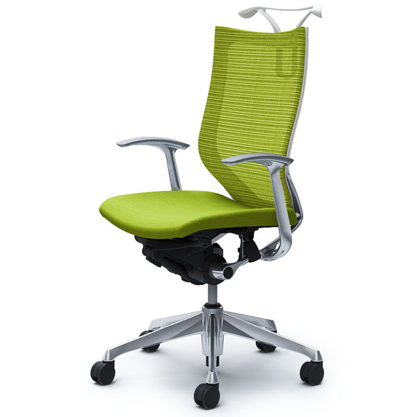 CP46BW FDF6 バロン チェア ハイバック ハンガー 固定肘 背