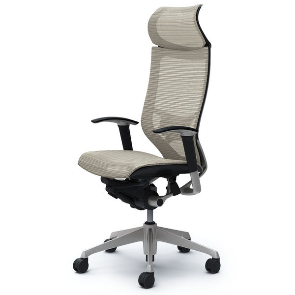 CP87CS FEH3 バロン チェア EXハイバック 固定ヘッドレスト 可動肘 背