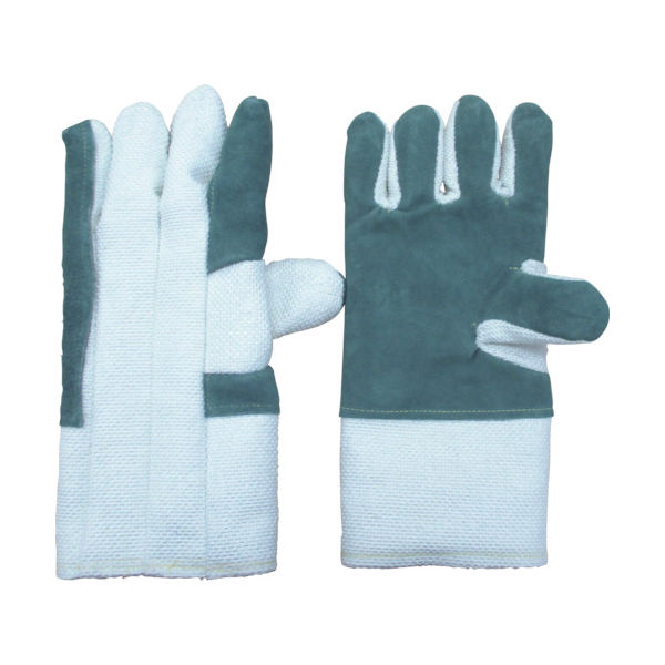 東栄 ニューテックス 耐熱手袋 ゼテックスレザーパーム手袋 35cm 2100009 1双 784-8391（直送品）