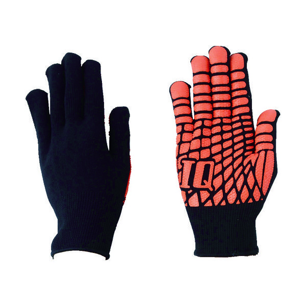 川西工業 川西 すべり止め手袋 IQグローブ レッド 2225R 1双 779-7214（直送品）