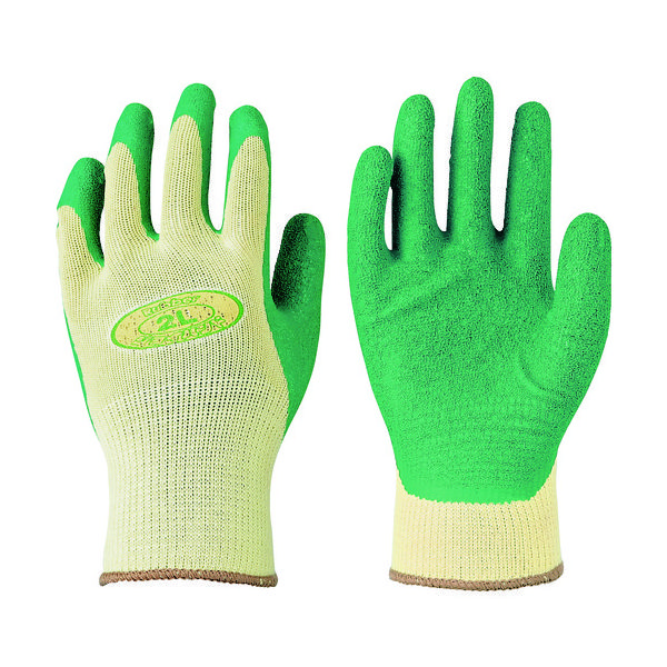 東和コーポレーション トワロン まとめ買い 天然ゴム背抜き手袋 ジョイハンドゴム背抜き LL (3双入) 312-LL 1袋(3双)（直送品）