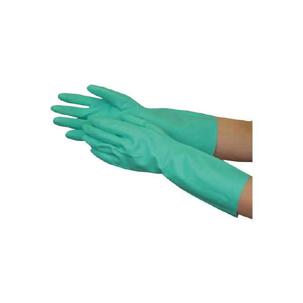 ビニスター まとめ買い 塩化ビニール手袋 トワローブフルールあつ手 グリーン M (20双入) 705-M 1袋(20双)（直送品）