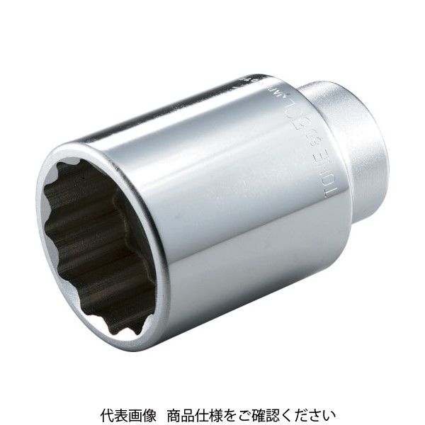 TONE（トネ） TONE ディープソケット（12角） 21mm 6D-21L 1個 810-9267（直送品）