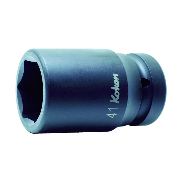 山下工業研究所 コーケン 薄肉インパクトセミディープソケット 対辺27 差込角25.4全長80 18301X-27 1個 777-3340（直送品）