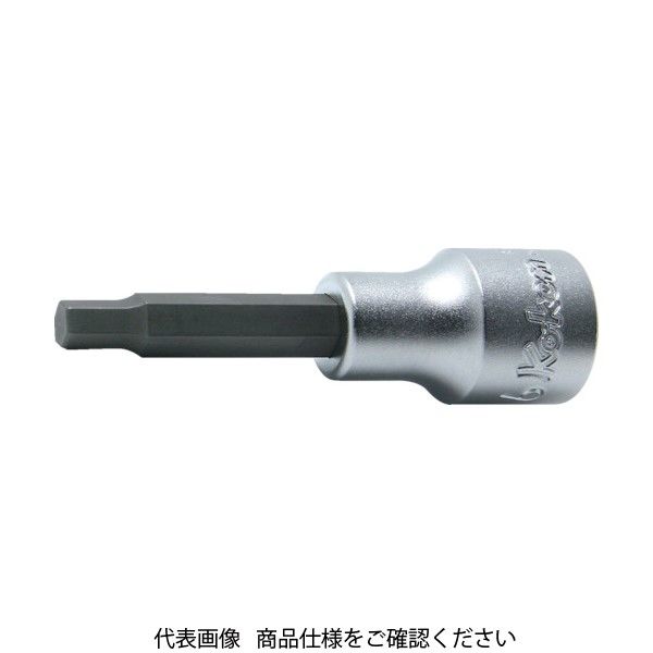 山下工業研究所 コーケン ヘックスビットソケット 対辺8 差込角12.7 全長75 4010M.75-8 1個 777-5652（直送品）