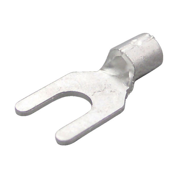 ニチフ端子工業 ニチフ 裸圧着端子 Y形 (1Pk(個)=100個入) 2Y-4M 1パック(100個) 789-4686（直送品）