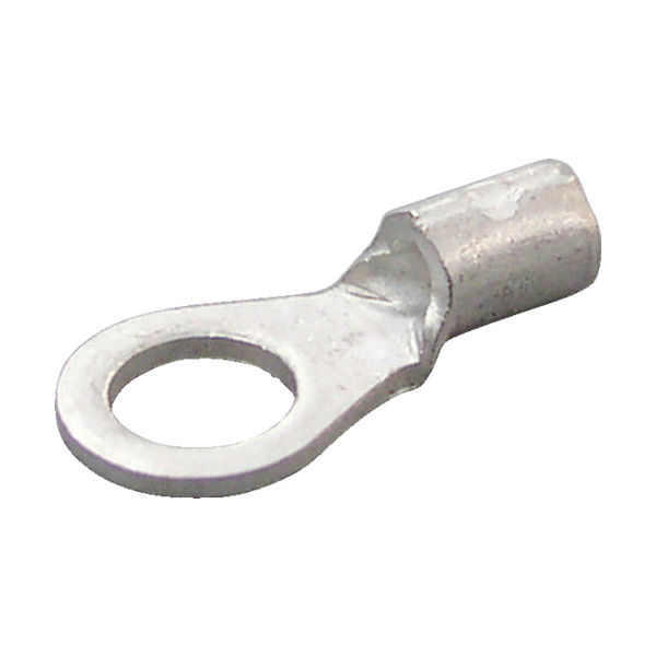 ニチフ端子工業 ニチフ 裸圧着端子 R形(100P)より線0.25~1.65 外寸12 R 1.25-6 1パック(100個)（直送品）