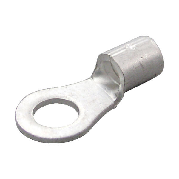 ニチフ端子工業 ニチフ 裸圧着端子 R形(100P)より線2.63~6.64 外寸8 R 5.5-5N 1パック(100個)（直送品）