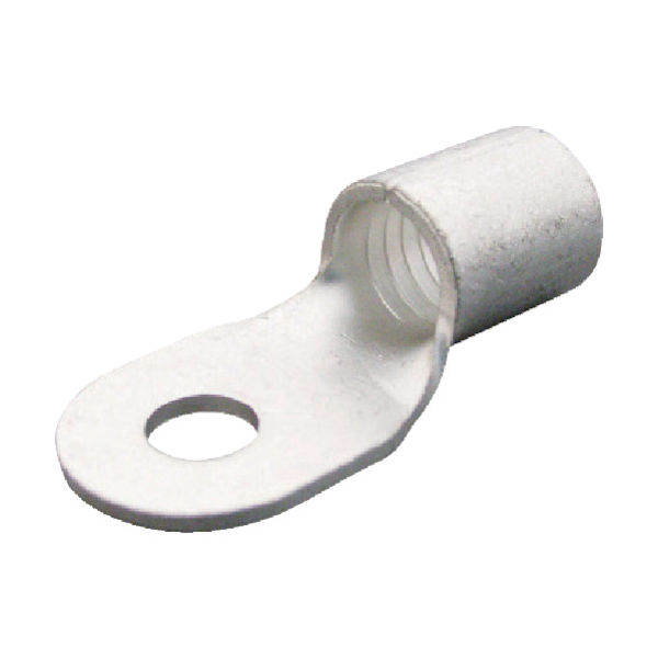 ニチフ 裸圧着端子 R形(100P) より線42.42~60.57 外寸16mm スタッド径6.4mm R 60-6S 1パック(100個)（直送品）