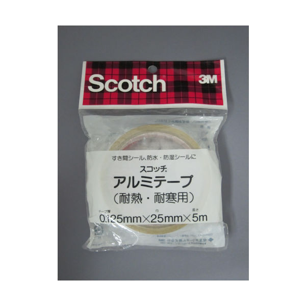 郵送買取 新品5台以上送料無料キャンペーン中！！  スリーエム ジャパン 耐熱・耐寒用 アルミテープ スコッチ 3M 粘着テープ