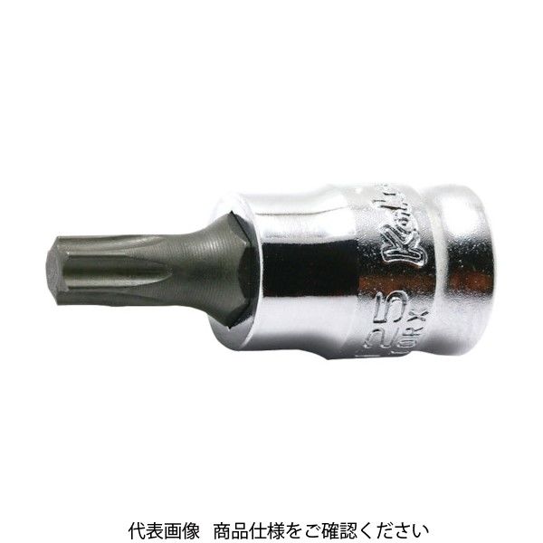 山下工業研究所 Koーken ZーEAL トルクスビットソケット 差込角6.35mm サイズT27 2025Z.28-T27 1個（直送品）