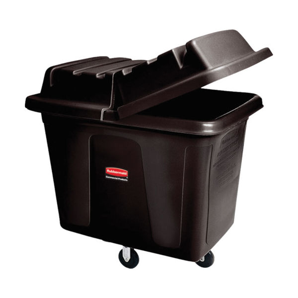 ERECTA 大型ゴミ収集カート キューブトラック 230L ブラック 660×965×714 460807 1台（直送品）