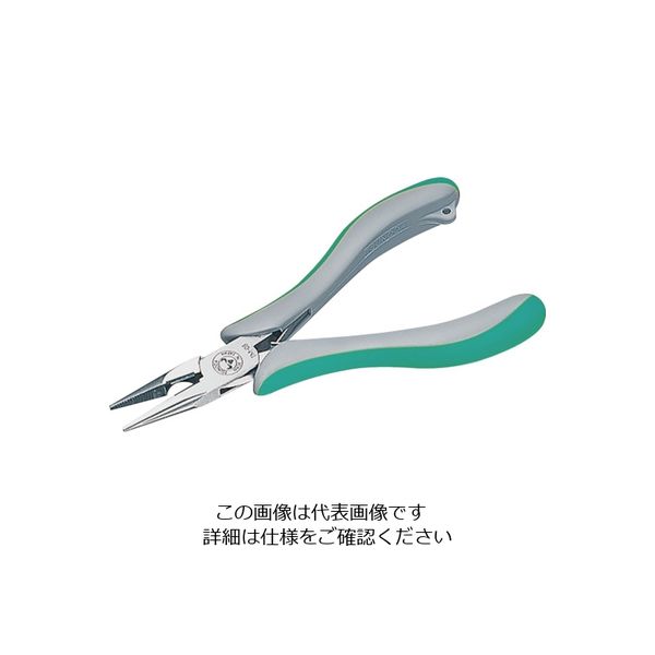 ツノダ TTC Trinity ラジオペンチ(溝付) 全長135mm TM-03 1丁 785-2801（直送品）