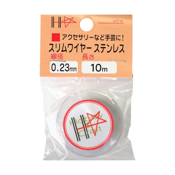 ダイドーハント DAIDОHANT スリムワイヤー ステンレス線 ♯34×10m 10155880 1巻 789-4449（直送品）