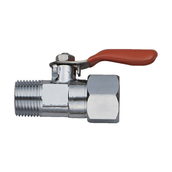 WTBワタベコーポレーション WTB ボールバルブ オレンジボールコック 接続口径D1×D2:R3/8×G3/8 WMF-3P 1個（直送品）