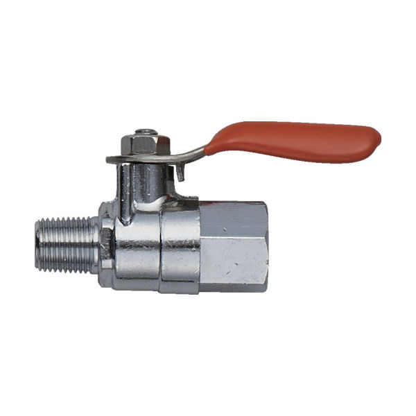 WTBワタベコーポレーション WTB ボールバルブ オレンジボールコック 接続口径D1×D2:R1/8×G1/4 WMF-12P 1個（直送品）