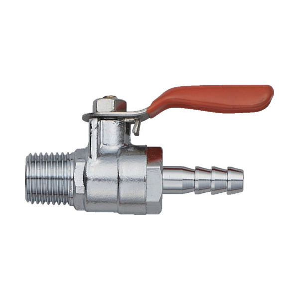 WTBワタベコーポレーション WTB ボールバルブ オレンジボールコック 接続口径D1×D2:R1/4×R1/4 WMH-207P 1個（直送品）