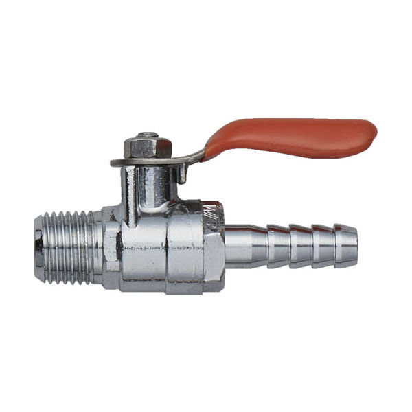 WTBワタベコーポレーション WTB ボールバルブ オレンジボールコック 接続口径D1×D2:R1/4×R1/4 WMH-208P 1個（直送品）