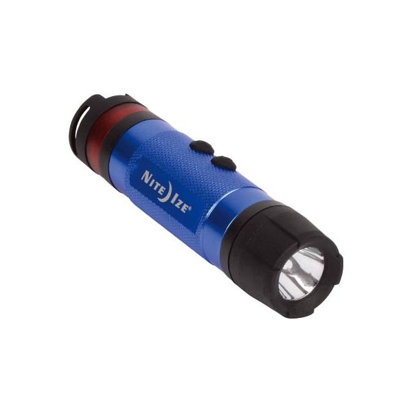 Nite Ize NiteIze 3イン1 LEDミニフラッシュライト ブルー NI03512 1個 794-6635（直送品）