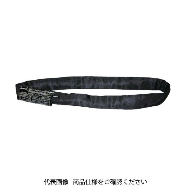 ルッドスパンセットジャパン SPANSET ブラックエンターテイメントスリング RSーBー1T折り 4M RS-B-1T-4M 1本(1個)（直送品）