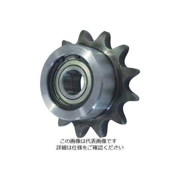 片山チエン KANA B形ダブルアイドラースプロケット 歯数13 外径59 WID40B13D10 1個 794-9995（直送品）