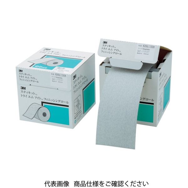 スリーエム ジャパン 3M スティキット フィニッシングロール 426U #240 114mmX40m FR 240A 114 1巻（直送品）