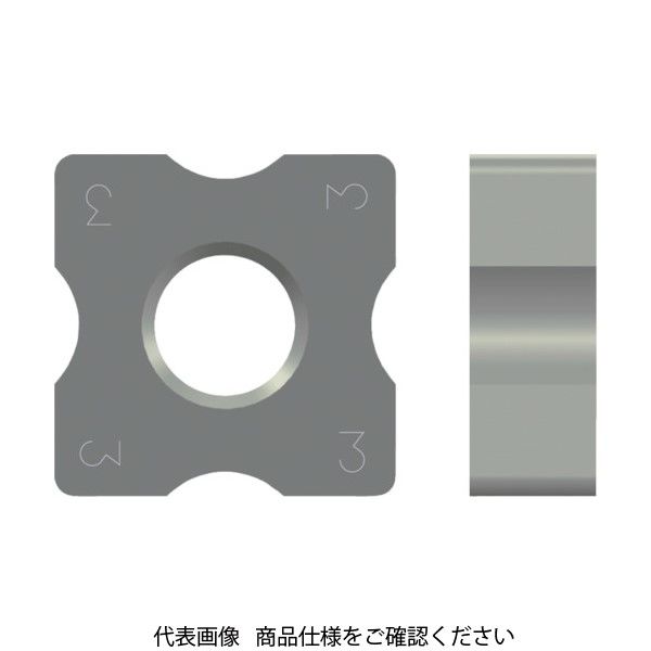 富士元工業 富士元 R面取り用チップ サーメット 1R NK2001 N43GXR8-1R 1セット(12個) 799-6772（直送品）